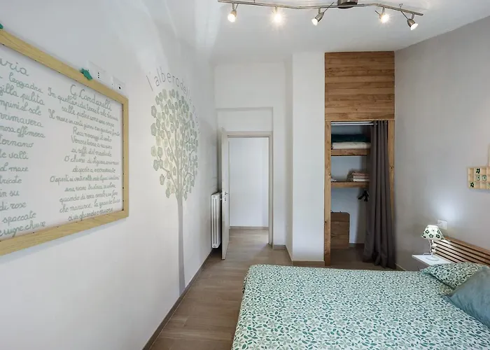 Mansarda Albero Con Piscina Lägenhet